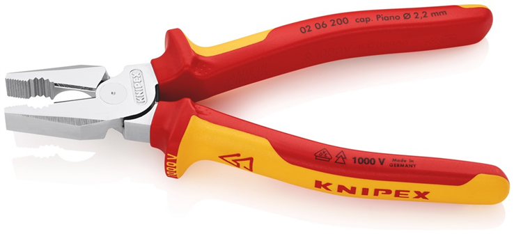 combinatietang kracht knipex