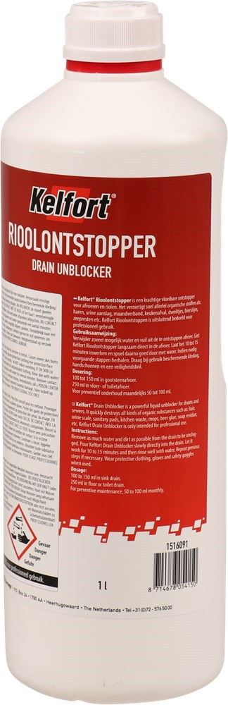 Rioolontstopper Kelfort - 1L