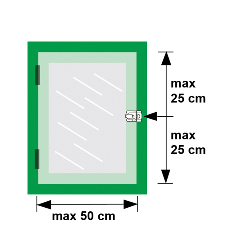 oplegslot cilinder axa