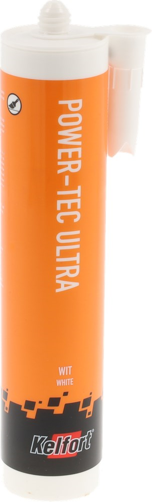 Lijmkit Kelfort - POWER-TEC ULTRA 290ML WIT