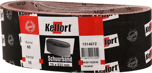 Schuurband Linnen Kelfort -  75X533MM K 60