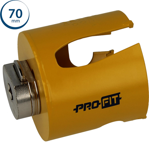 Gatzaag Multi Purpose Profit - Ø 70X52MM CLICK&DRILL HEX 10MM