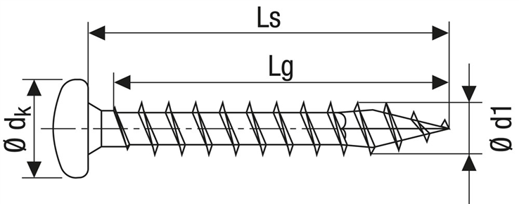 spaanplaatschroef wirox spax