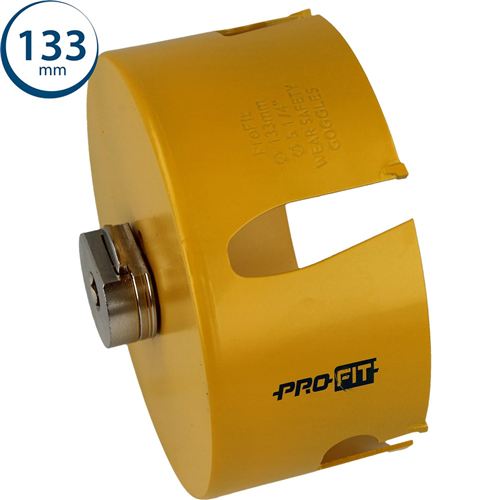 Gatzaag Multi Purpose Profit - Ø133X52MM CLICK&DRILL HEX 10MM