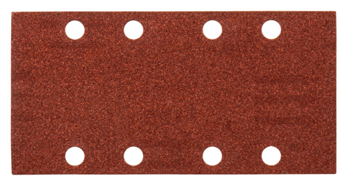 Schuurstrook Red Velcro Makita - 93X185MM K100 SET à 10 STUKS