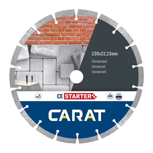 Diamantzaagblad Droog Carat Starter - CES 125X22.23MM