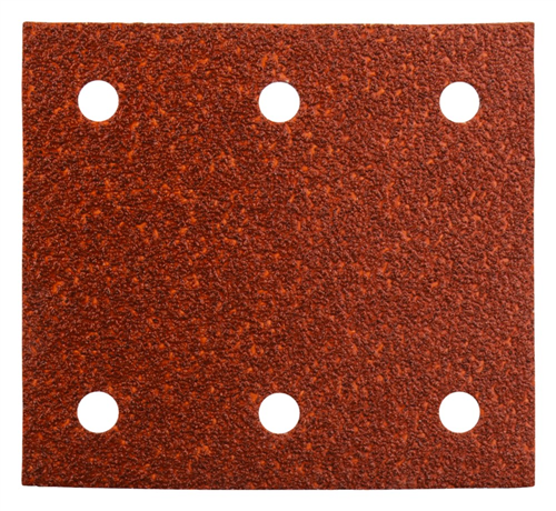 Schuurstrook Red Velcro Makita - 102X114MM K 40 SET à 10 ST