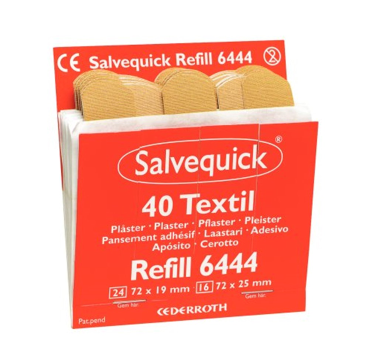 pleisters textiel salvequick