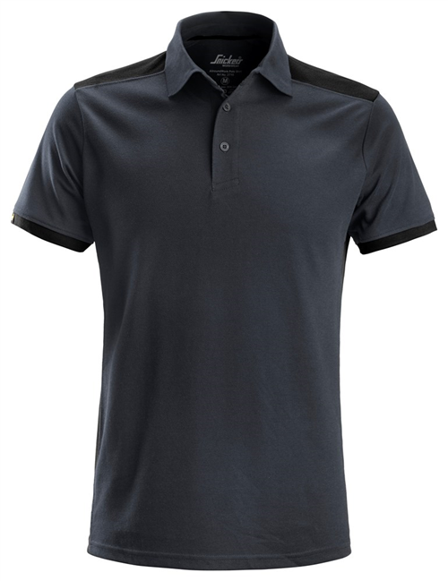 Poloshirt Allroundwork Snickers - 2715 STAALGRIJS/ZWART XL