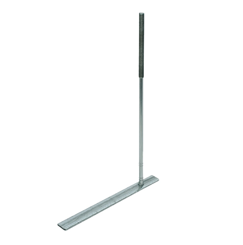 Muurplaatanker Met Plaat Thvz(Vd) -  600MM M12 PLAAT 275X30MM