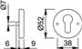 profielcilinderrozet aluminium f1 hoppe-3