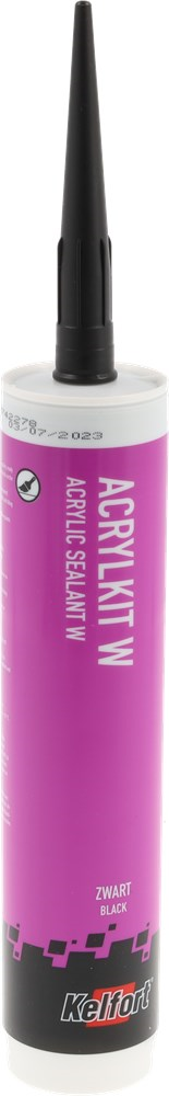 Acrylaatkit Kelfort - ACRYL W 310ML ZWART