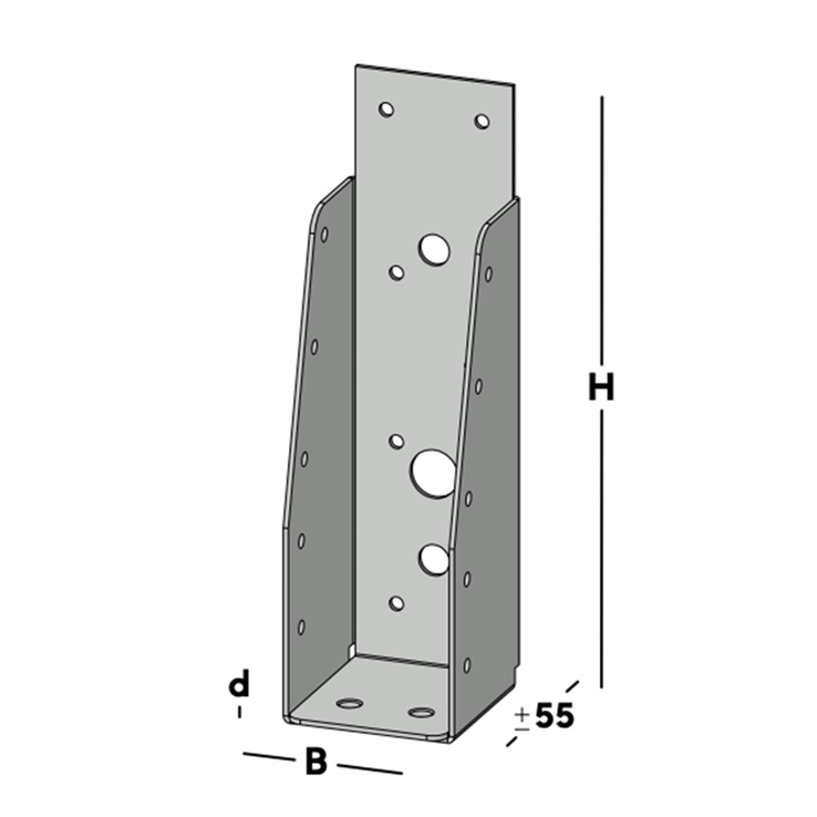 balkdrager gbs zonder lip sv