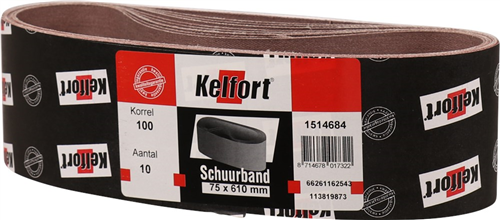 Schuurband Linnen Kelfort -  75X610MM K100