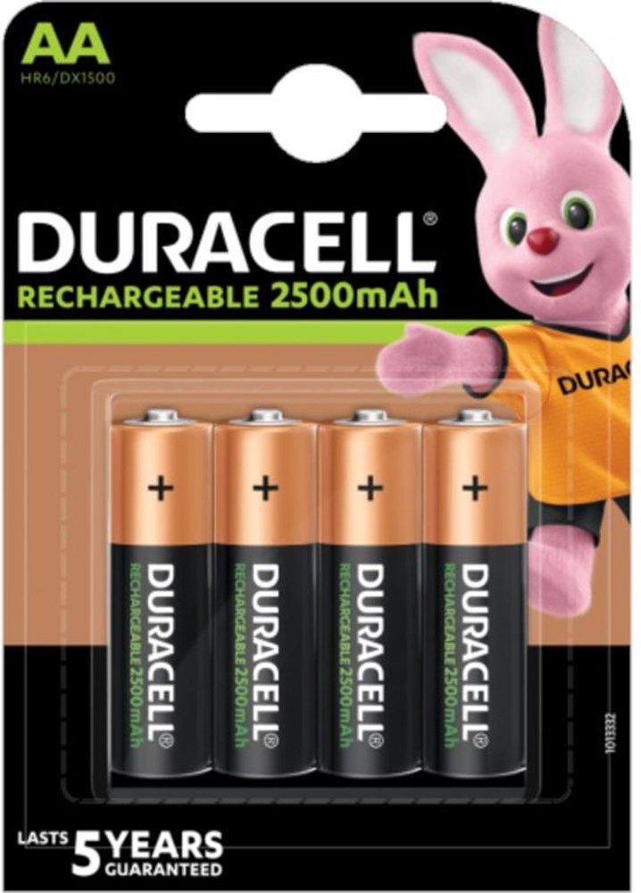 batterijen oplaadbaar penlite duracell