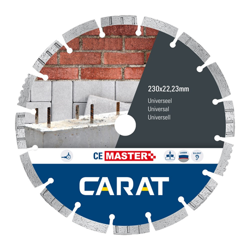 Diamantzaagblad Droog Carat Master - CEM 150X22.23MM