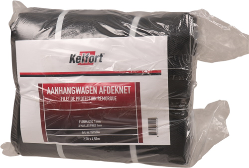 Veiligheidsnet Aanhanger Hpde Kelfort - 2.50X4.50M ZWART