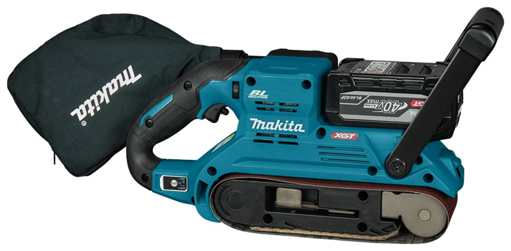 accu bandschuurmachine makita