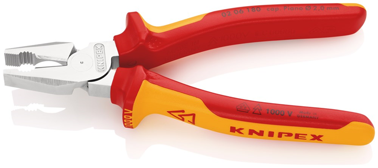 combinatietang kracht knipex