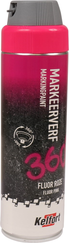 Markeerverf Fluorescerend Roze Kelfort - 500ML