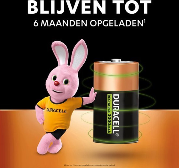 batterijen oplaadbaar staaf duracell