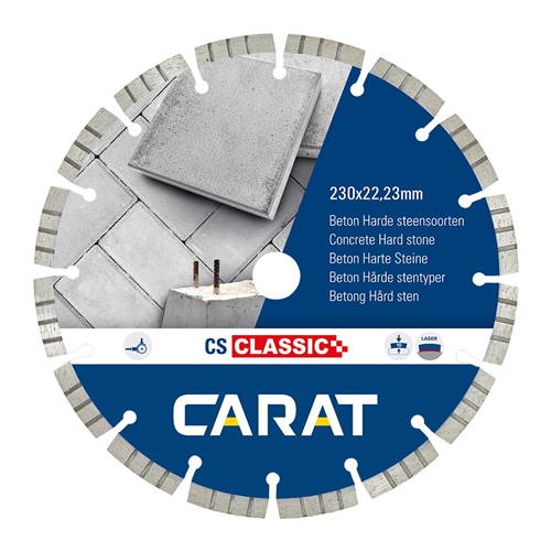 Diamantzaagblad Droog Carat Classic - CSC 115X22.23MM