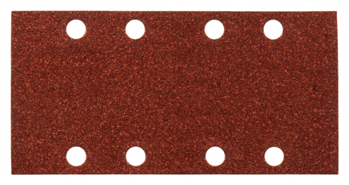 Schuurstrook Red Velcro Makita - 93X185MM K80 SET à 10 STUKS