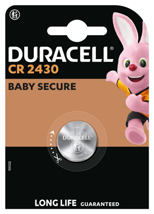 Batterij Knoopcel Duracell - CR2430 3V