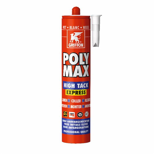 Montagelijm Polymax Griffon - HIGH TACK EXPRESS 435G WIT