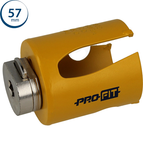 Gatzaag Multi Purpose Profit - Ø 57X52MM CLICK&DRILL HEX 10MM