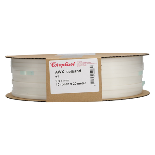 Glasband Awx Coroplast - 9X4MM 200M WIT