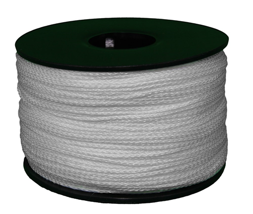 Koord Gevlochten Nylon -  2MM 200M WIT