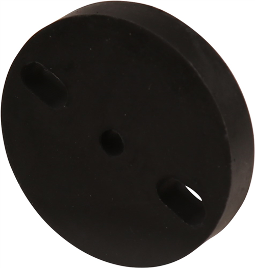 Deurbufferverhoger Rubber Oxloc - Ø57X10MM ZWART