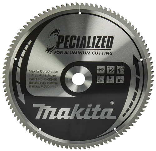 Cirkelzaagblad Hm Makita - 350X3.2X30MM 100T TCG