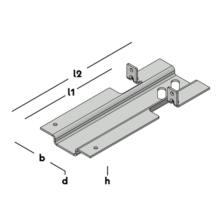 vloer hsb-strip met lip sv