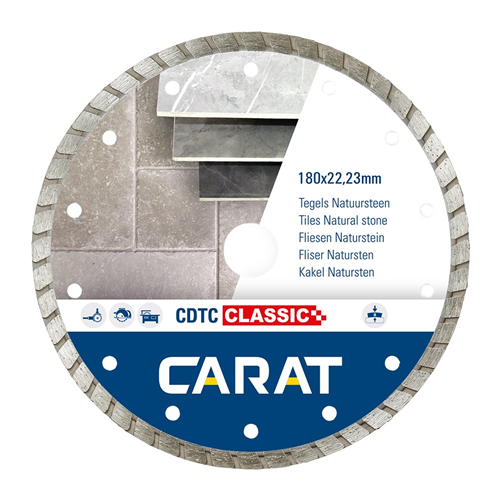 Diamantzaagblad Nat Carat Classic - CDTC 180X22.23MM