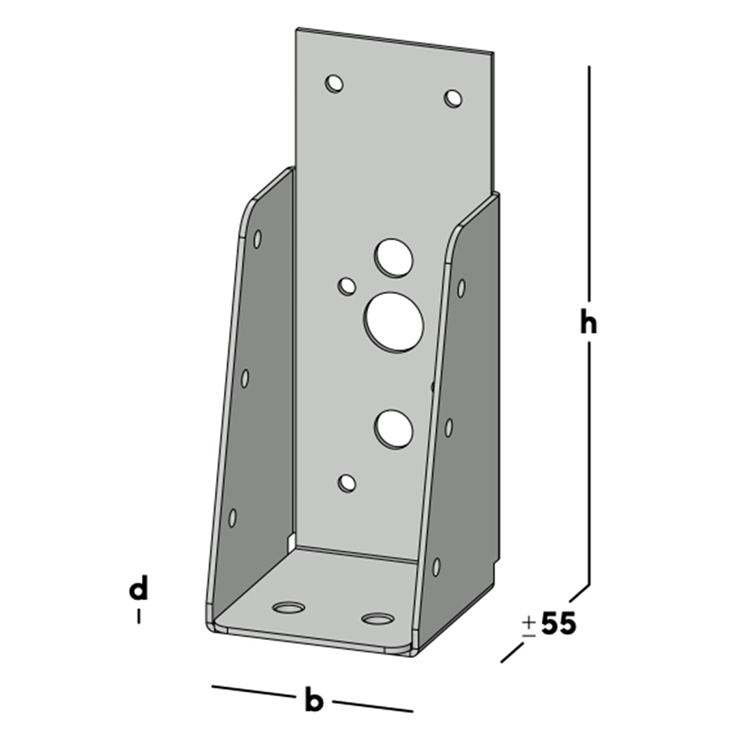 balkdrager gbs zonder lip sv