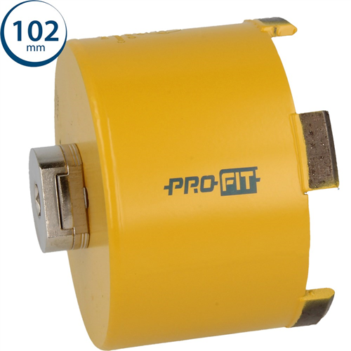 Gatzaag Concrete Light Dry Profit - Ø102X58MM CLICK&DRILL HEX 10MM