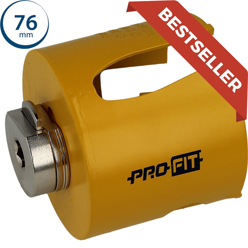 Gatzaag Multi Purpose Profit - Ø 76X52MM CLICK&DRILL HEX 10MM