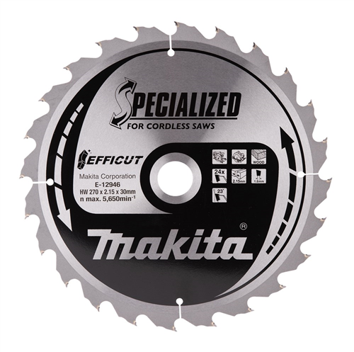 Cirkelzaagblad Hm Makita - 270X2.15X30MM 24T ATAFR