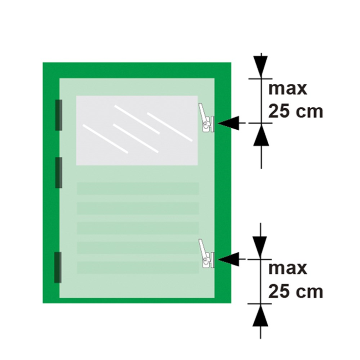 raamsluiting aluminium f2 axa