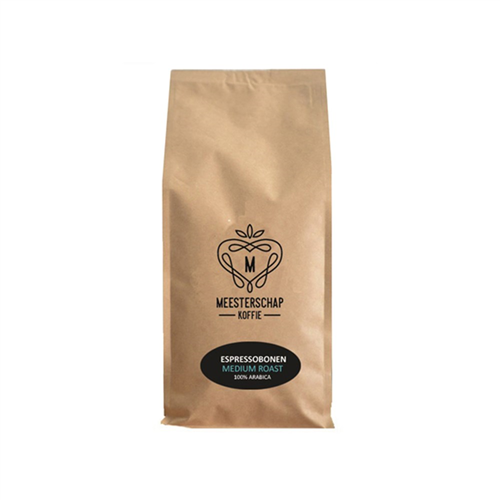 Koffiebonen Espresso Meesterschap - 1KG ARABICA MEDIUM ROASTED