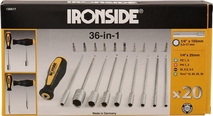 soksleutel-/bitset ironside