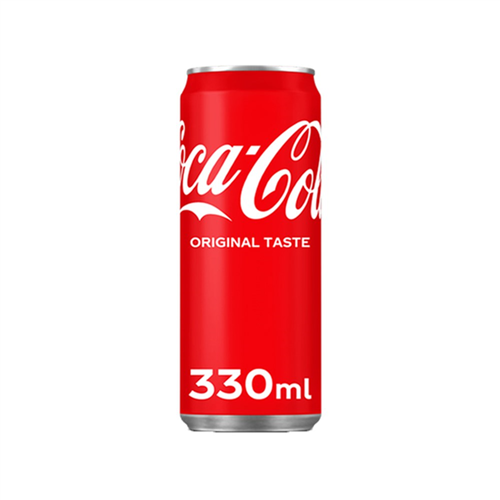 Blikje Coca Cola Regular - 33CL