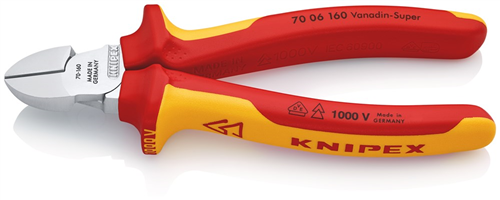 Zijsnijtang Knipex - VDE 7006-160MM