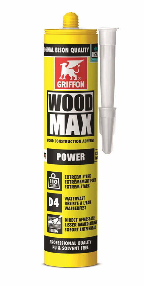 Constructielijm Watervast Griffon - D4 WOOD MAX POWER 380G