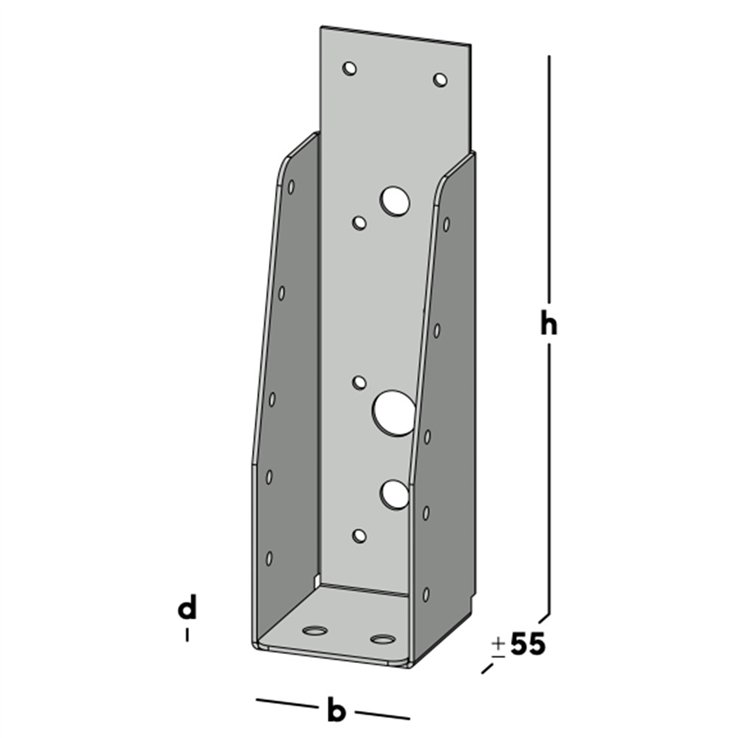 balkdrager gbs zonder lip sv