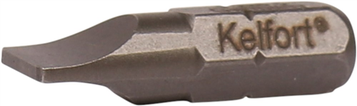 Schroefbit Gleufkop Kelfort - SL1.2X6.5MM 25MM 1/4''