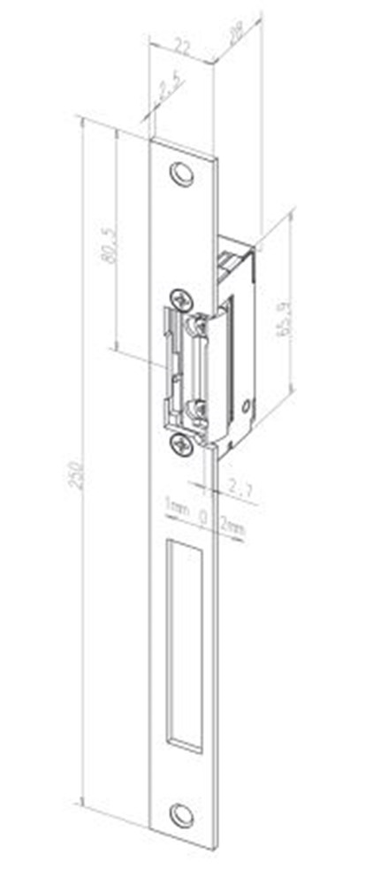 deuropener elektrisch inbouw effeff