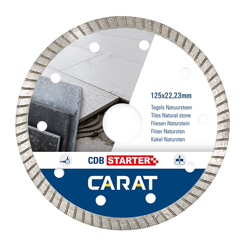 Diamantzaagblad Droog Carat Starter - CBD 115X22.23MM